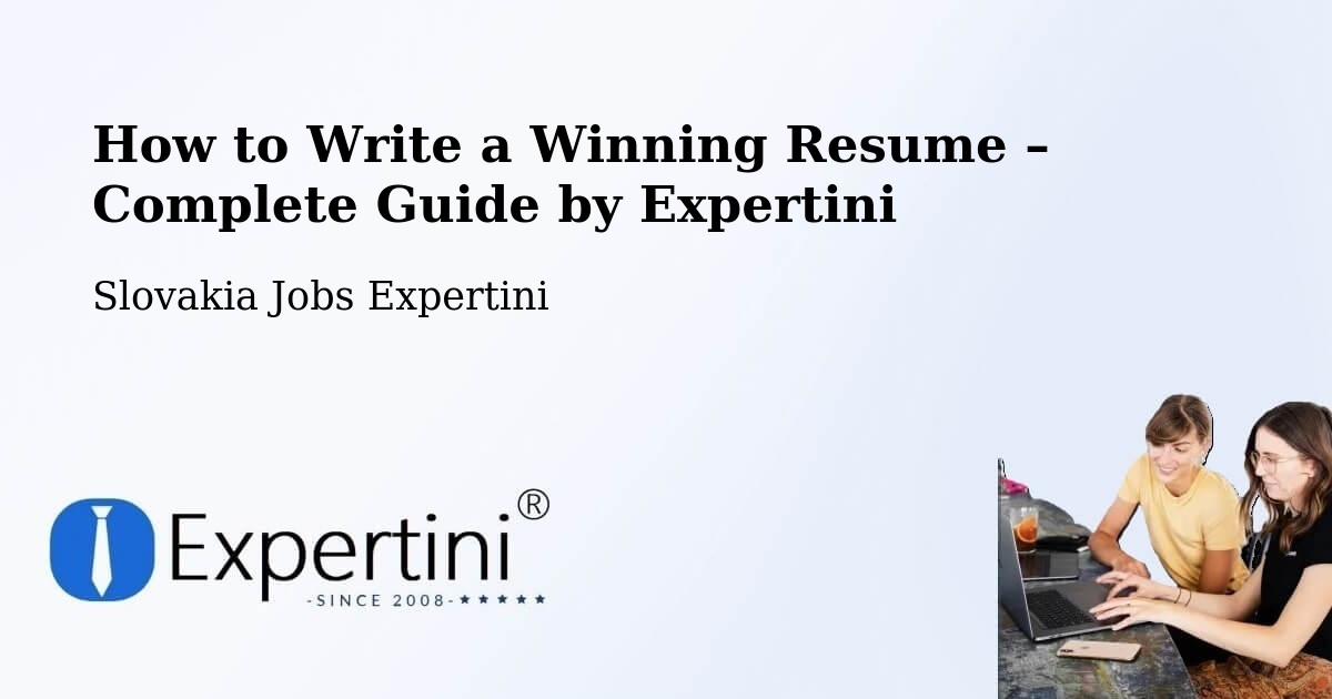 Resume Writing Guide for Job Seekers – Stropkov - Stropkov, Slovakia Jobs Expertini